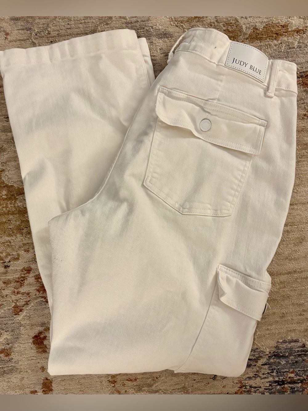 Judy Blue Plus Size Straight Leg Cargo Jeans